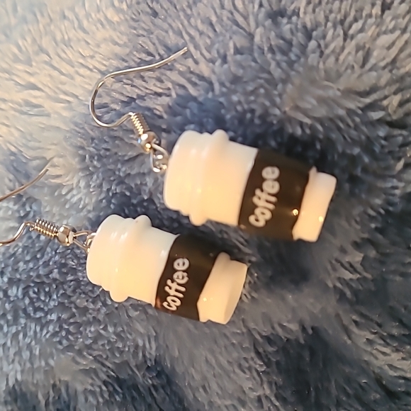 Jewelry - - Coffee Cup Fashion Earrings